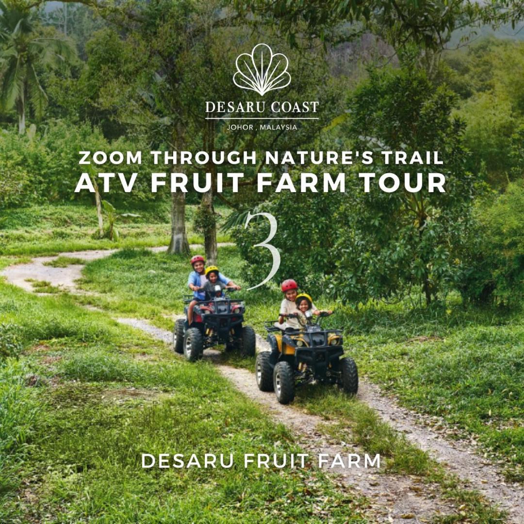 הוילה קוטה טינגי Desaru 16Pax Family With Private Mini Pool & Jacuzzi מראה חיצוני תמונה